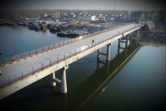 一橋飛架南北，舊貌換新顏–渦陽縣高爐大橋危橋改造紀(jì)實(shí)